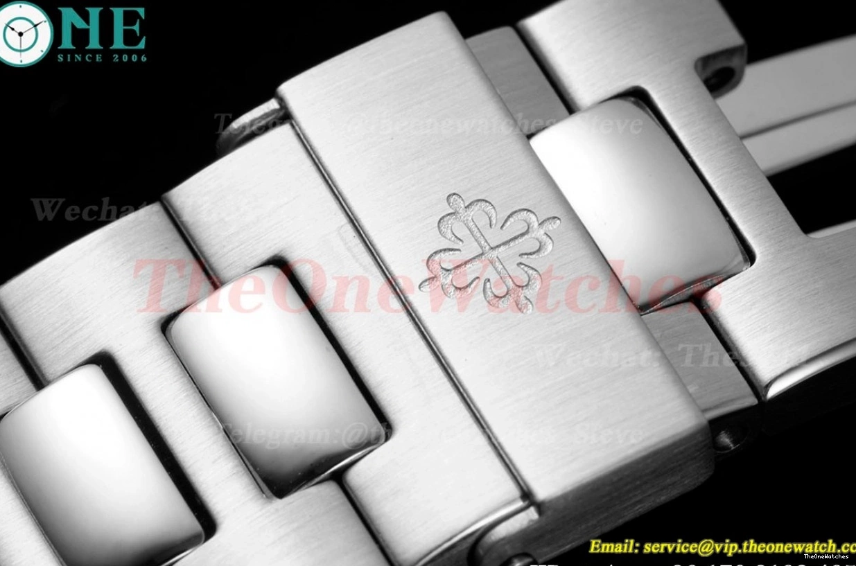 Nautilus 5740 40mm A240 Stk SS SS GRF White 0307